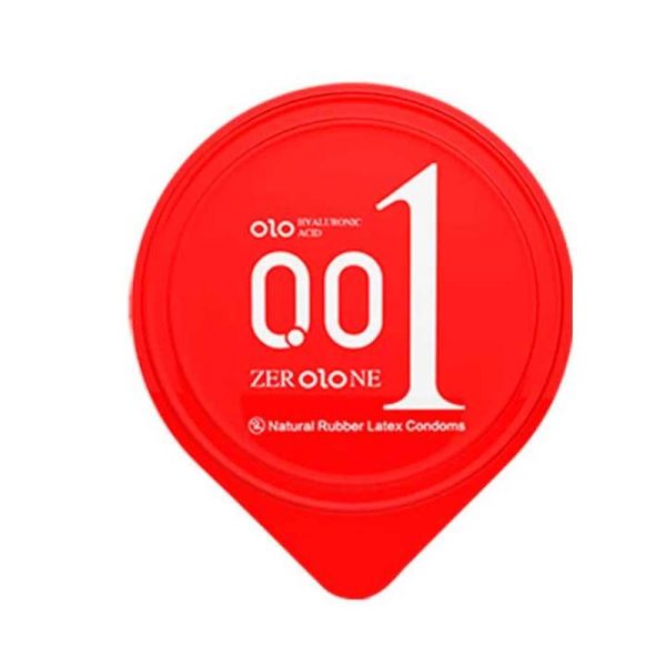 Презервативи OLO упаковка 3 шт, червона - Зображення 6