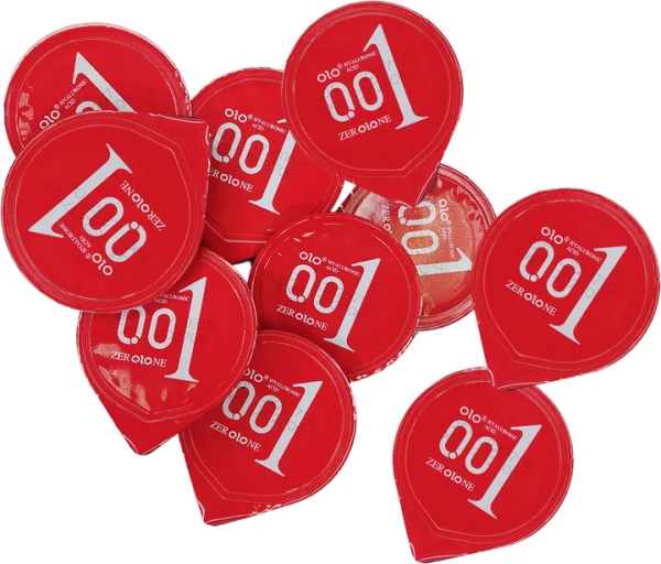 Презервативи OLO упаковка 10 шт, червона - Зображення 4