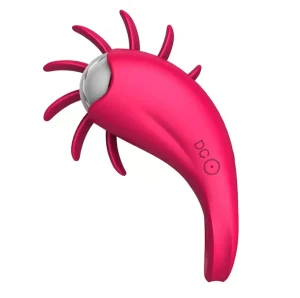 Вібраційне ерекційне кільце з 10 режимами, рожеве