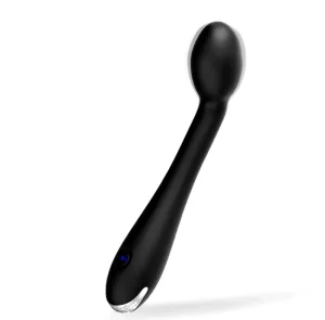 Вібратор елегантний, чорний, з 12 режимами вібрації