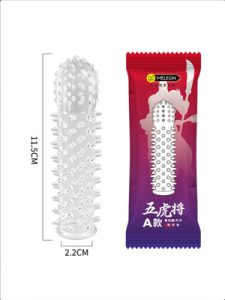 Насадка на пеніс силіконова, прозора