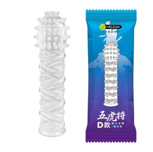 Насадка на пеніс силіконова, прозора D