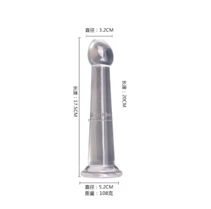 Силіконовий фалоімітатор BigShell 18 см на присосці