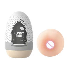 Реалістичний мастурбатор-анус у формі яйця для чоловіків