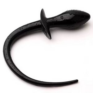 Анальна пробка з хвостом 10 см