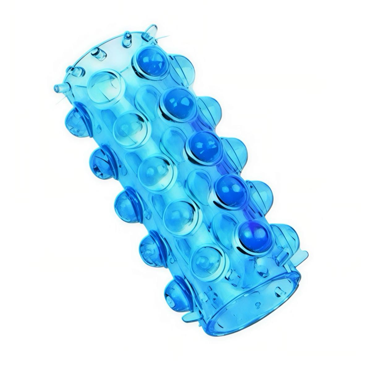 Насадка на пеніс ребриста 7 см