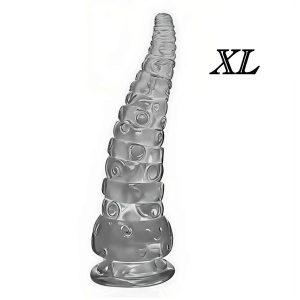 Анальна пробка рельєфна 18 см