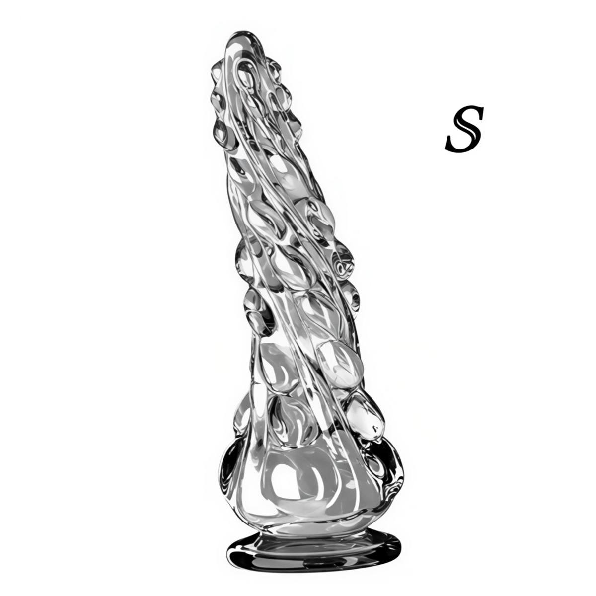 Анальна пробка рельєфна 18,5 см