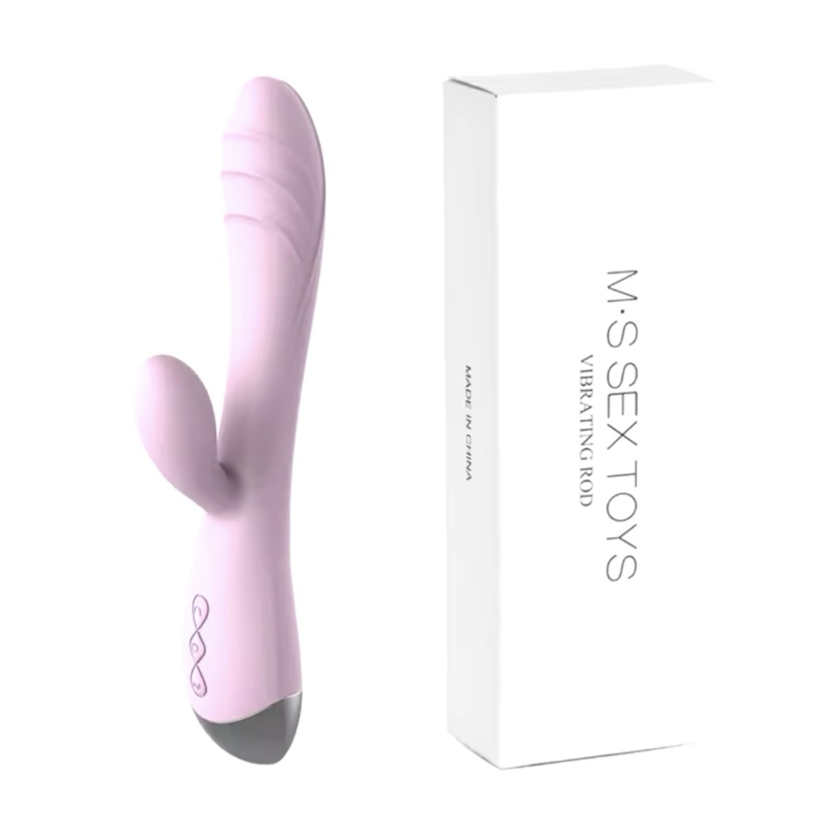 Вібратор кролик рожевий з подвійною стимуляцією та 10 режимами вібраціїй — изображение 4