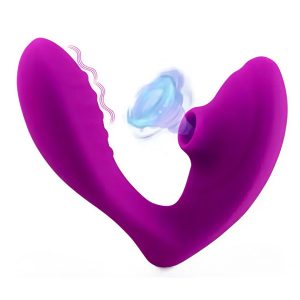 вакуумний вібратор для подвійної стимуляції клітора та точки G