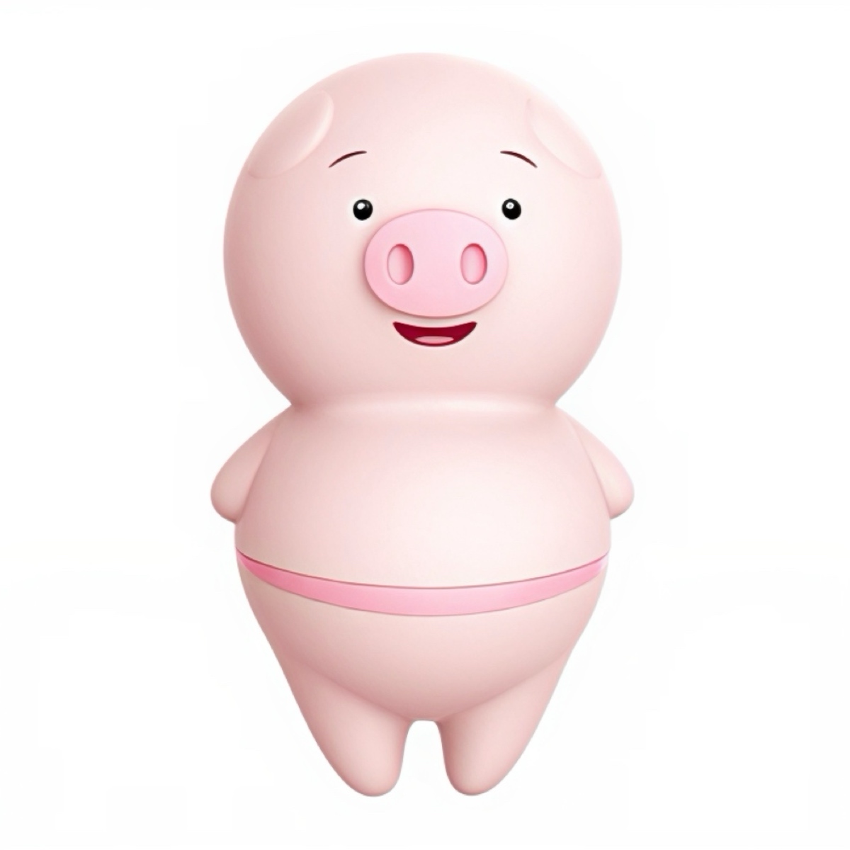 оральний вібратор з язичком у формі свинки 6 режимів