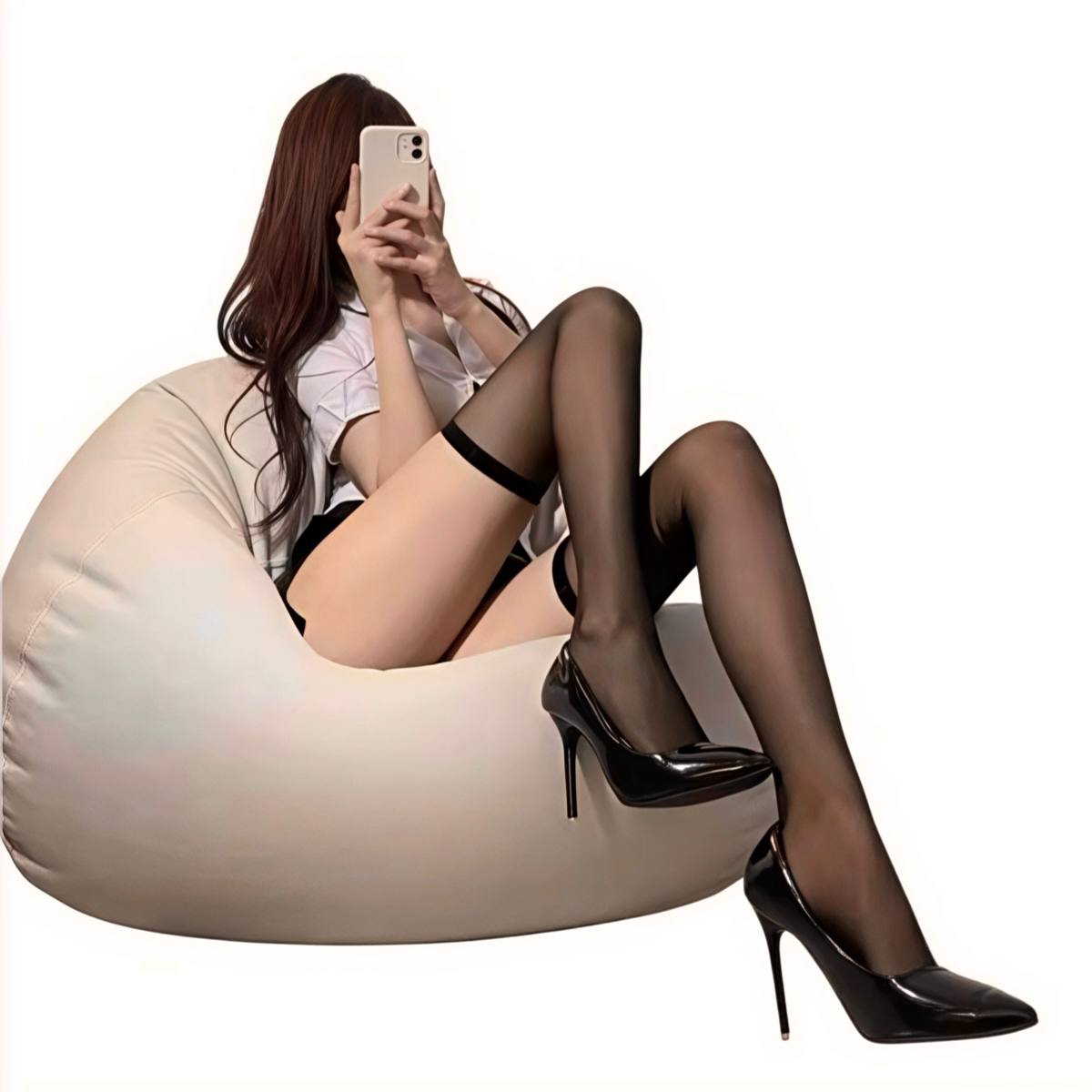 чорні прозорі панчохи 20 den, еластичний матеріал