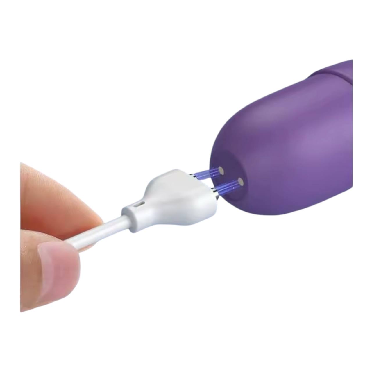 Магнітний шнур для секс-іграшок 9 мм, білий — изображение 2