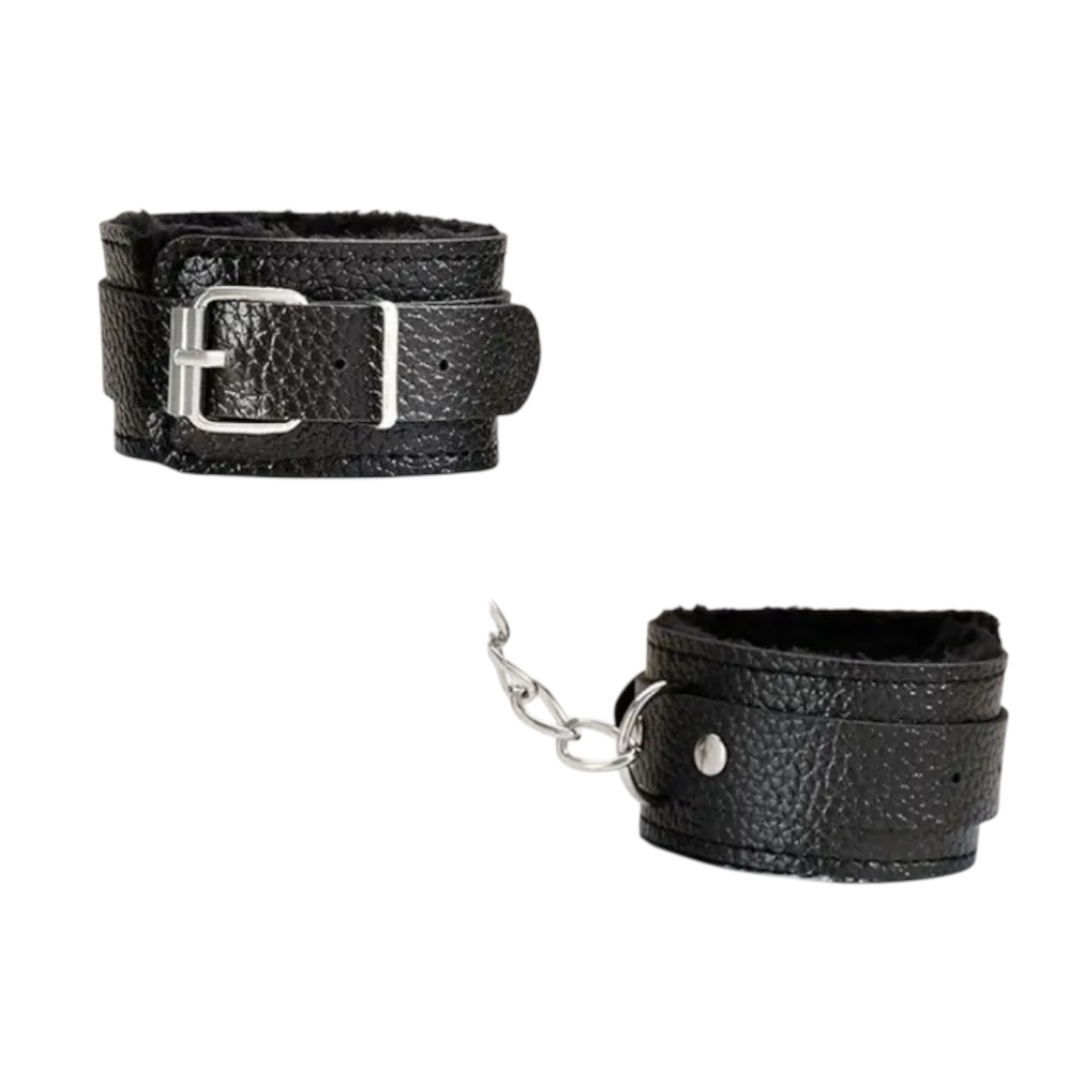 БДСМ набір з 7 предметів у чорному кольорі з аксесуарами для фіксації — изображение 3