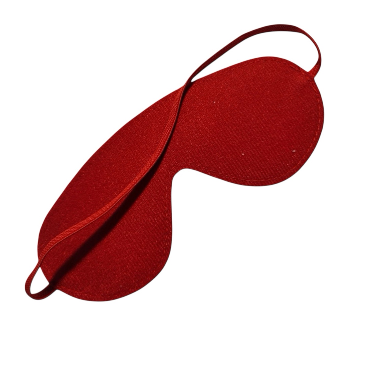 Маска на очі червона з еластичною резинкою для рольових ігор - Зображення 4