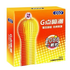 презервативи OLO рельєфні 2080 точок пролонгуючі, 3 шт