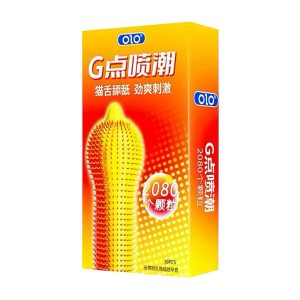 презервативи OLO рельєфні 2080 точок пролонгуючі, 10 шт