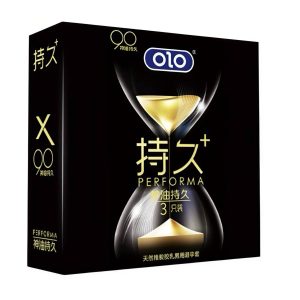 презервативи OLO Performa пролонгуючі гладкі, 3 шт