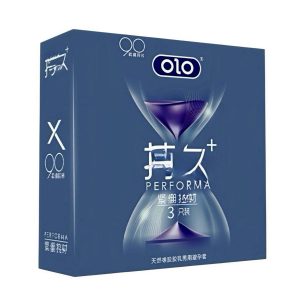 презервативи пролонгуючі ультратонкі OLO Performa 49 мм, 3 шт