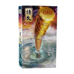 презервативи OLO Thunder гладкі пролонгуючі з бензокаїном, 10 шт