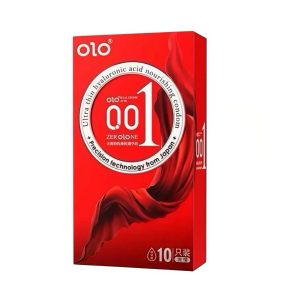 презервативи ультратонкі з точками OLO Bare Thin 001 Square, 10 шт