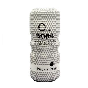 анальний мастурбатор Prickly Rose з рельєфним каналом та вакуумним ефектом