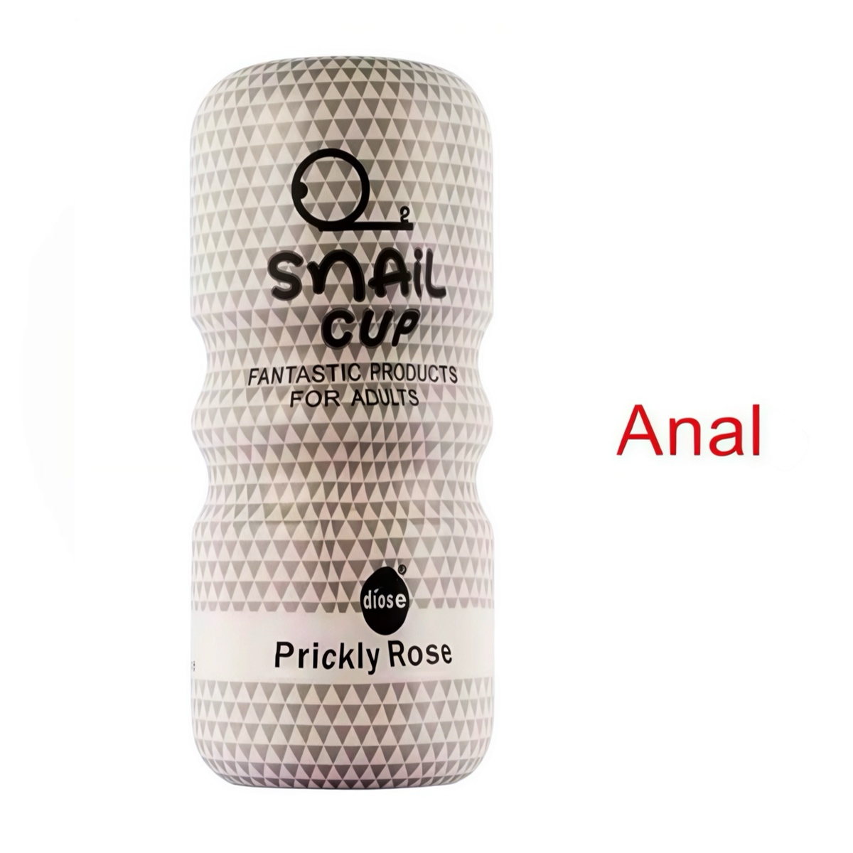 Анальний мастурбатор з текстурованим каналом та вакуумним ефектом Prickly Rose - Зображення 3