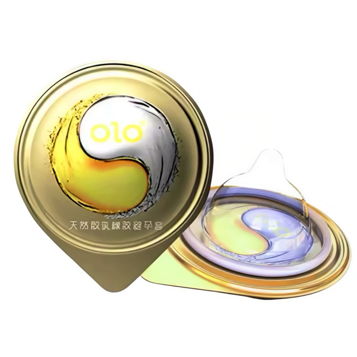 Презервативи OLO Ultra Thin Ice & Fire 0,01 мм з гіалуроновою кислотою, 3 шт - Зображення 2